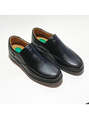 Selef Comfort Erkek Hakiki Deri Ortopedik Ayakkabı Günlük Klasik Baba Ayakkabısı