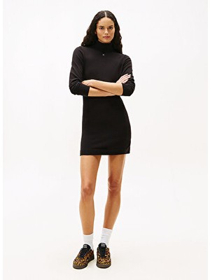 Tommy Hilfiger Kadın Siyah Elbise