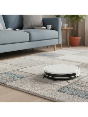 Homend Alex 1288H Moplu ve Akıllı Robot Süpürge Gyroscope Beyaz