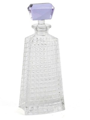 Mikasa Moor Royal-Hex Cam Lila Kapaklı Dek Şişe 9X12X30CM