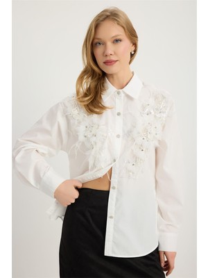 Home Store Payetli Gömlek