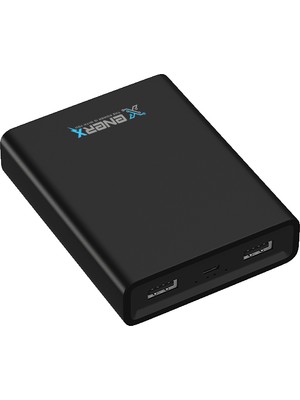 Enerx ENR-P10C 10.000 mAh 2.1A Powerbank Siyah