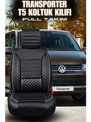 Ferno Transporter Uyumlu Premium Serisi Deri Ortopedik Oto Koltuk Kılıfı 5li Tam Takım Set