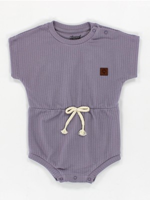 Kidaxi Bağcıklı Armalı Çıtçıtlı Body