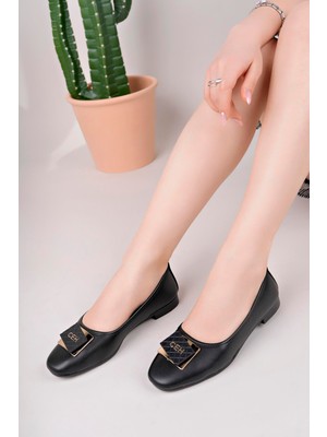 Aymood Toka Detaylı Babet Hafif Rahat Taban Günlük Ayakkabı