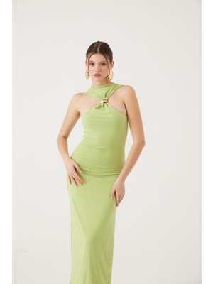 Yake Store  Jana Elbise Yeşil