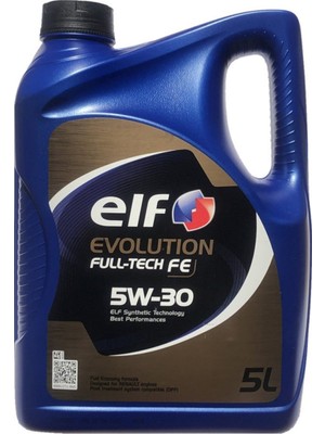 Elf Evolution Full-Tech Fe 5W-30 5 Litre Motor Yağı ( Üretim Yılı: 2025 )
