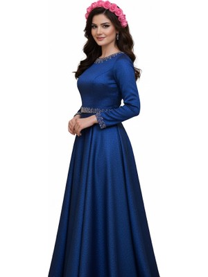 Bodrum Asel Pembe Gül Çiçekli Taç Gelin Nişan Kına Saç Aksesuarı