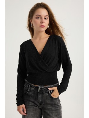 Home Store Simli Taş Droplu Anv Bluz