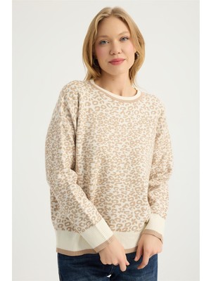 Home Store Simli Benek Desenli Triko