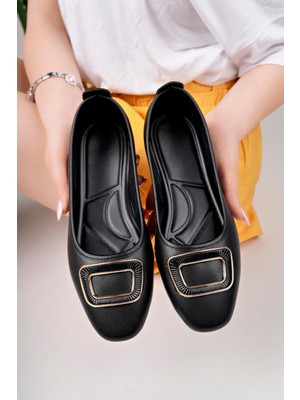 Aymood Toka Detaylı Babet Hafif Rahat Taban Günlük Ayakkabı