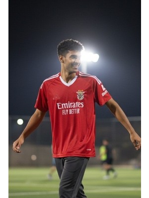 Bite Nose Benfica Kerem Yeni Sezon Forması Halı Saha T-Shirt