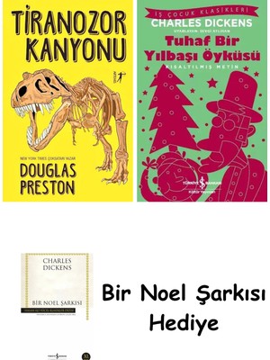 Artemis Yayınları Tiranozor Kanyonu + Tuhaf Bir Yılbaşı Öyküsü + Bir Noel Şarkısı