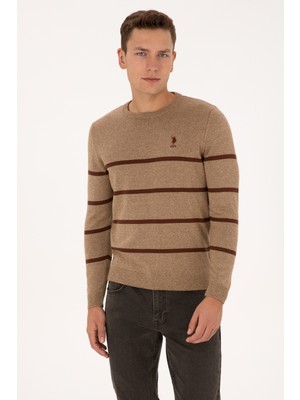U.S. Polo Assn. Erkek Haki Kazak /Triko 50314976-VR027