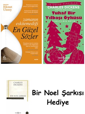 Alfa Yayınları Zamanın Eskitemediği En Güzel Sözler + Tuhaf Bir Yılbaşı Öyküsü + Bir Noel Şarkısı
