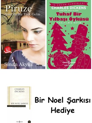 Alfa Yayınları Piruze (Midi Boy) + Tuhaf Bir Yılbaşı Öyküsü + Bir Noel Şarkısı