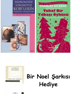 Alfa Yayınları Ekonominin Lokomotifi Kobi'lerin Olmazsa Olmazları + Tuhaf Bir Yılbaşı Öyküsü + Bir Noel Şarkısı