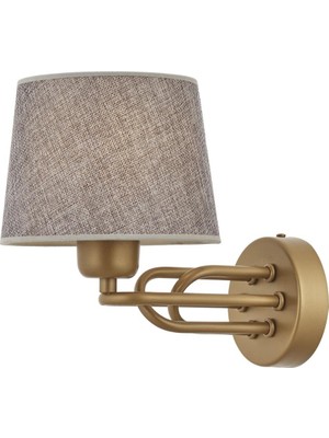 Avonni Avonnı AP-9134-1EB Eskitme Boya Aplik E27 Metal Kumaş 20X25CM