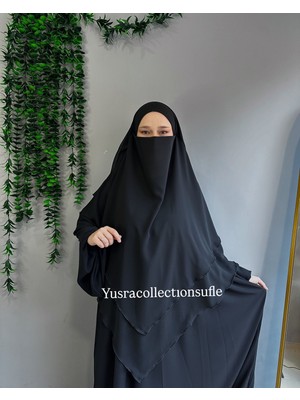 Yüsra Collection Tesettür Orta Boy Şifon Sufle