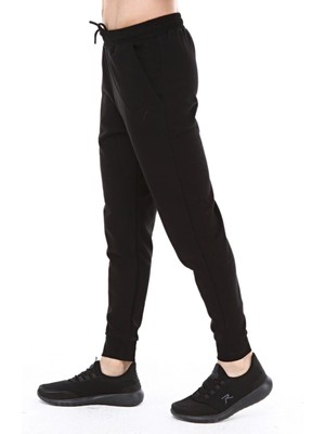 Raru Ribanalı Sweat Pantolon Omnıa Siyah