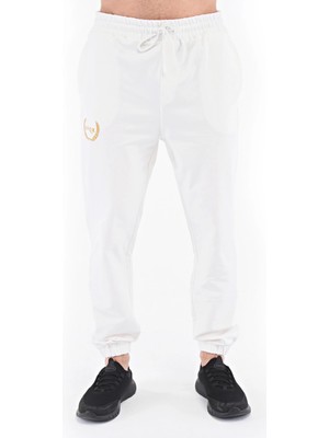 Spqr Relax Fit Pamuklu Sweat Pantolon Pluto Ekru