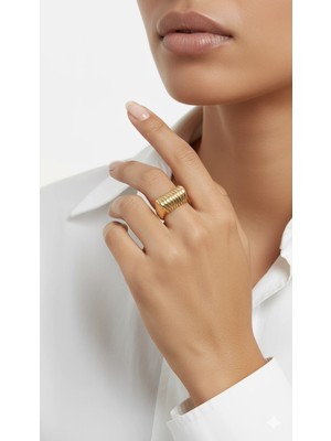 Nisera Jewellery Boyutlu Altın Yüzük
