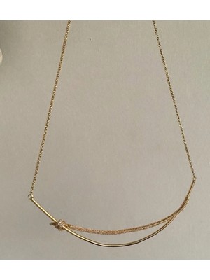 Lüks Serisi Tasarım Marka Model Düğüm Kolye