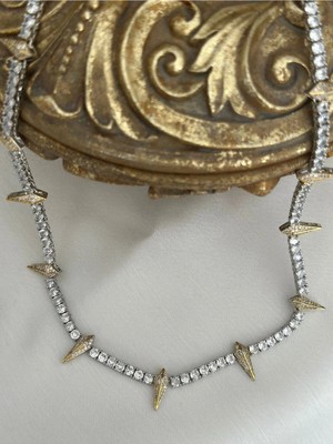 Luxury Serisi Özel Model Çift Renk Kolye