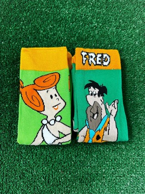 CNS Fred ve Wilma Çift Soket Çorap
