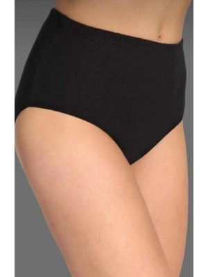 Mc Morcity Tutku 12'li Paket Kadın Pamuklu Ribana Lastikli Bato Külot 0922