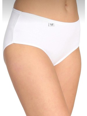 Mc Morcity Tutku Kadın 12"li Pamuklu Elastan Bato Ince Lastili Külot 0924