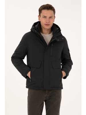 U.s. Polo Assn. Erkek Siyah Mont 50310262-VR046