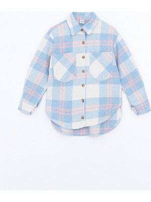 Lc Waikiki Yeni Sezon Ekose Kız Çocuk Gömlek Ceket