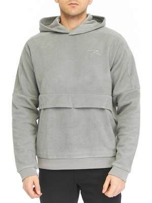 Raru Kapüşonlu Polar Dıves Gri