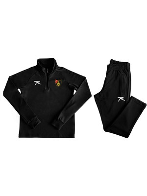 Raru Istanbulspor Çocuk Yarım Fermuarlı Eşofman Siyah