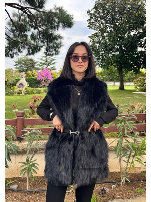 Vazıradk Kemerli Kürk Yelek