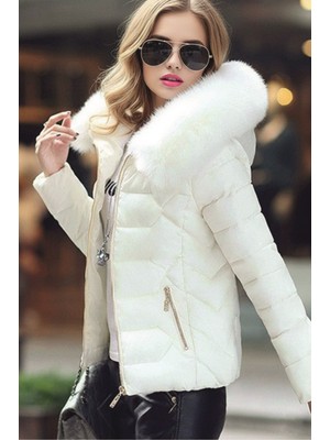 Barbora Günlük Kürklü Şişme Kadın Mont