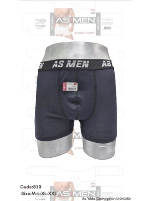 As-Men Elasthan Boxer 6'lı Paket
