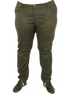 Moc Grande Büyük Beden Klasik 5 Cep Pantolon 11917 Hakı Erkek Kullanıcı İçin Rahat Tasarım