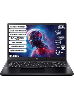 Acer Nitro V 15 ANV15-51-72UK NH.QNBEY.002 I7-13620H 16 GB 512 GB SSD RTX4050 15.6" Full Hd Gaming Laptop - Outlet