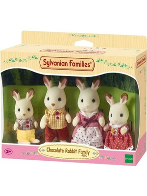 Toyfest Sylvanian Çikolata Kulaklı Tavşan Aile