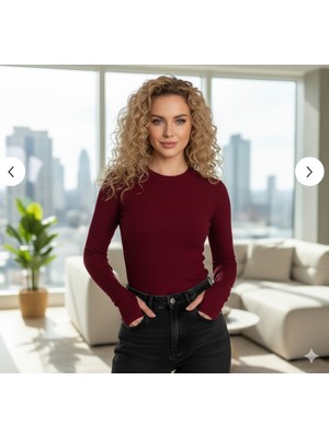 Parmak Geçmeli Bisiklet Yaka Buzzy Body