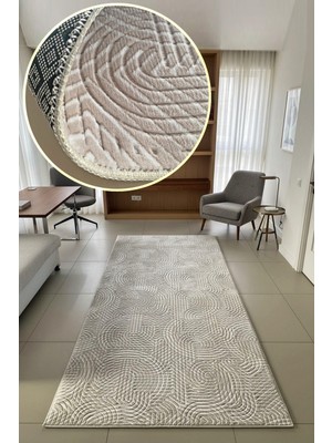 Polaris Halı Kaymaz Taban, Kesme Yolluk Halı, Kabartmalı, Salon, Mutfak, Antre, Koridor,yatak Odası Halısı, 7053