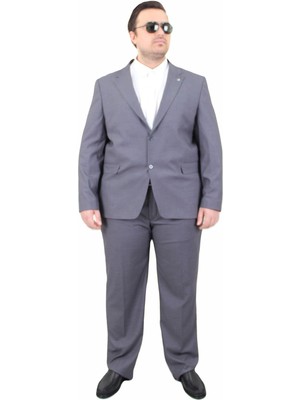 Moc Grande Mocgrande Erkek Büyük Beden 6 Drop Takım Elbise Parıs 071010 Fume