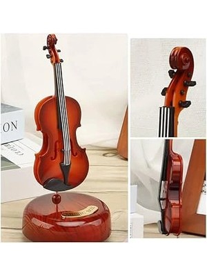 Moresun Buğz Hareketli Violin Müzik Kutusu