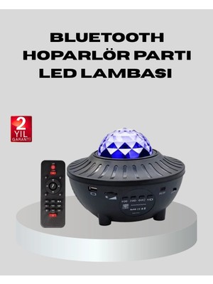 Moresun Buğz Galaxy Yıldız Projektör Çok Renkli Ayarlı Parlaklık Uzay Atmosfer Işığı