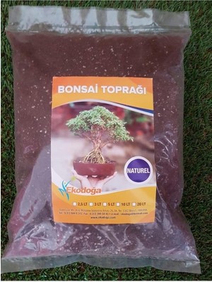 Leaf Shop Toprağı 2,5 Lt Ithal Torf Perlit Kırmızı Pomza Lav Taşı Karışımlı Özel Bonsai Toprak