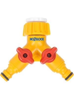 Leaf Shop 2256H Çift Çıkışlı, Ikili (2'li), Vanalı Musluk Bağlantısı, Dağıtıcı Adaptörü