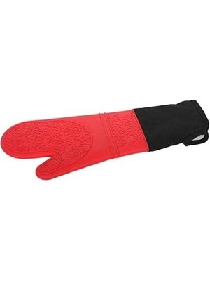 Leaf Shop Orijinal Silikon Fırın Eldiveni Kırmızı (Slk-Eldk)