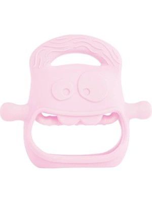 Pembe Bebek Silikon Diş Kaşıyıcı